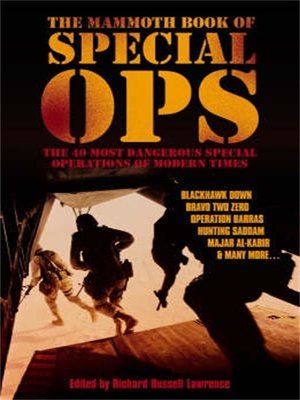 cover image of The Mammoth Book of Special Ops